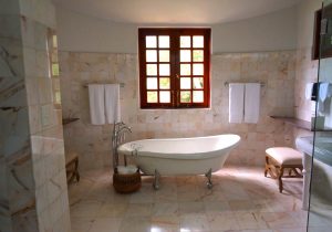 A remodeled master bath can add value to your home.